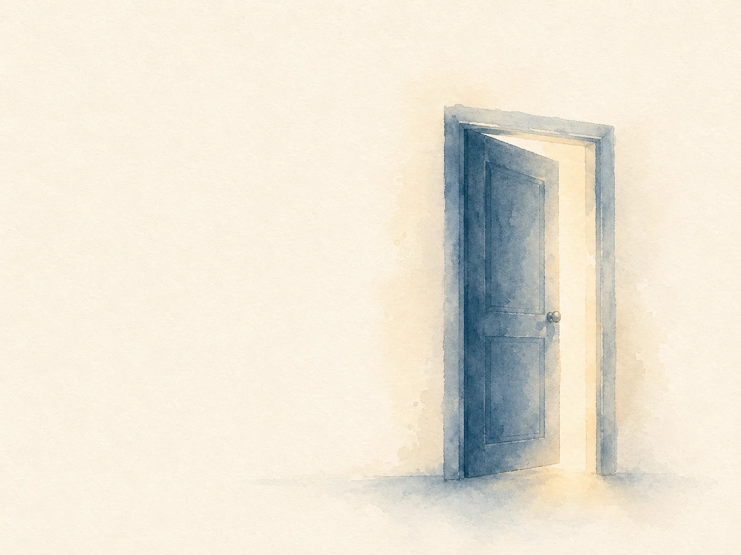 Ilustração aquarela representando fobias específicas